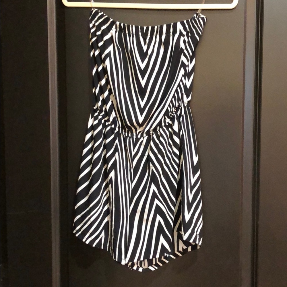 Strapless Romper